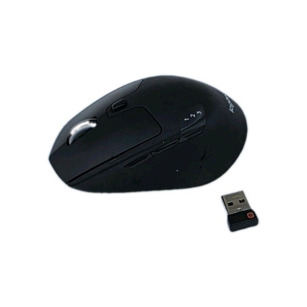 Logitech M720 Triathlon Wireless Mouse Bluetooth USB Receiver